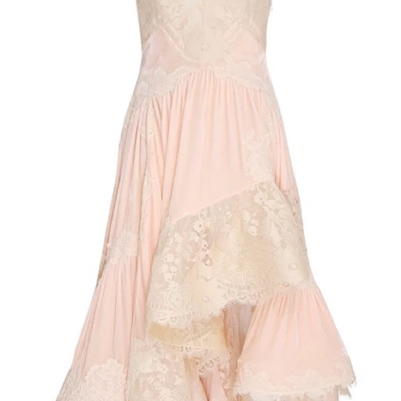 Zimmermann Luminosity Pink Velvet MIDI Dress size 2-4 US size 0 AU - Picture 8 of 16